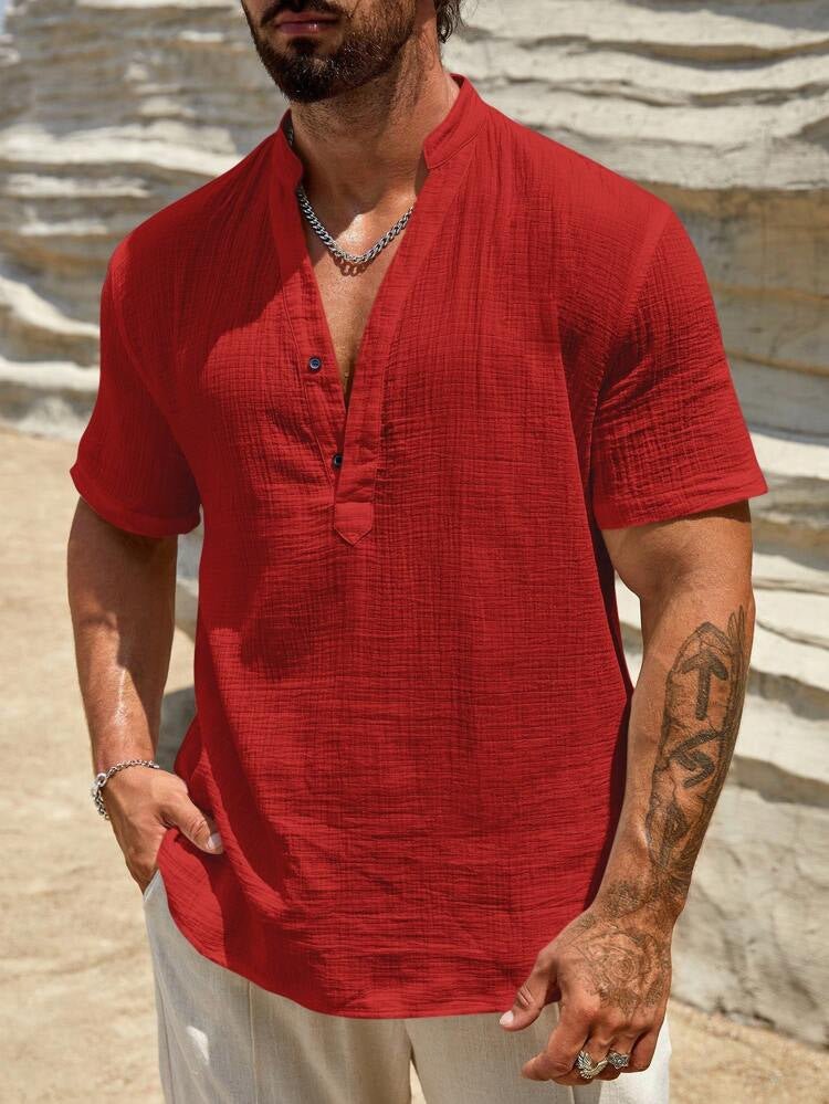 Men's Shirt - Red