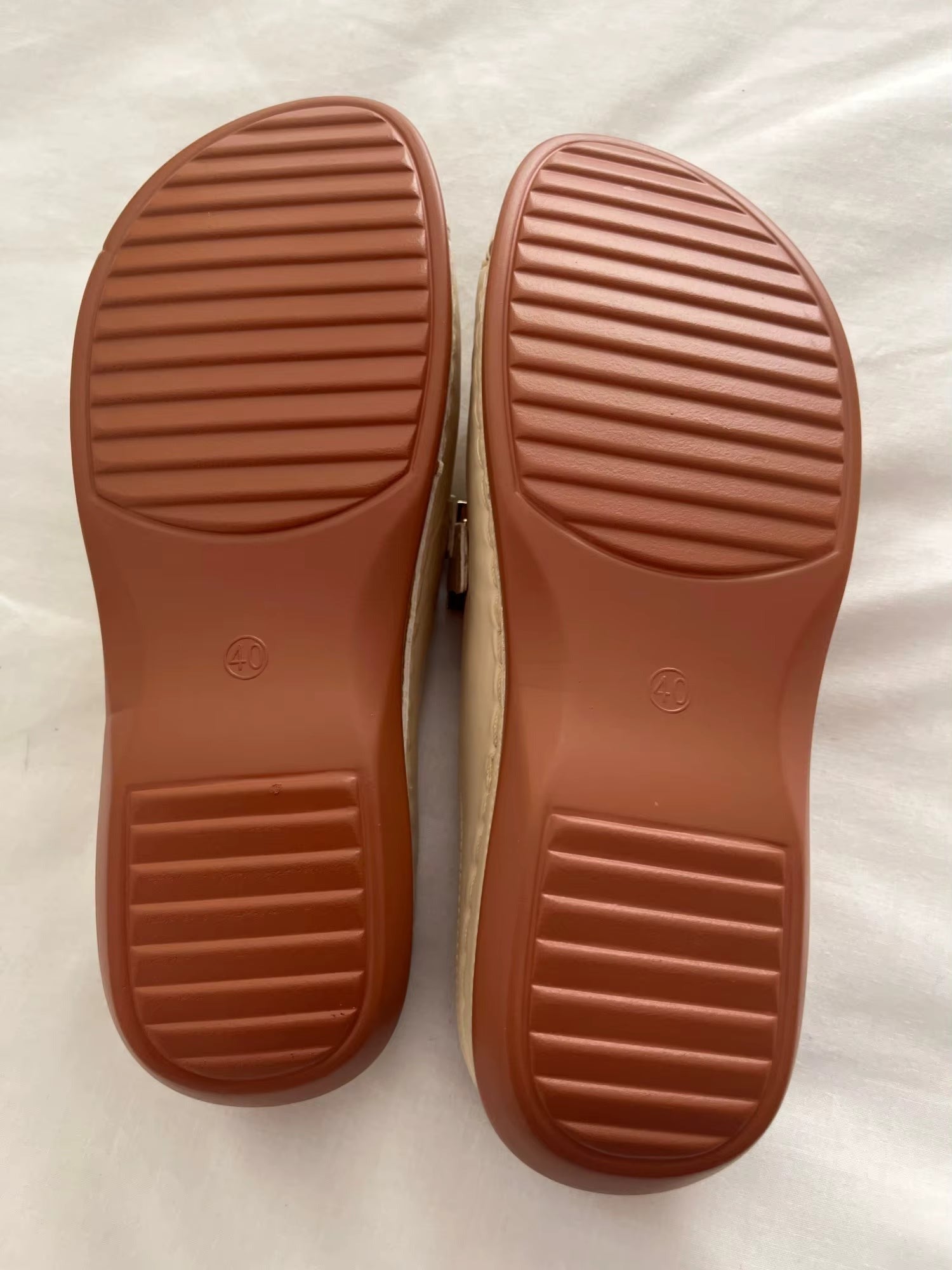 Comfort Platform Slide Sandals