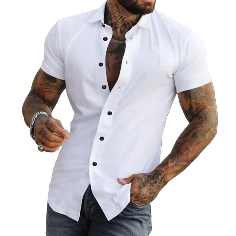 Slim Fit Short Sleeve Shirt