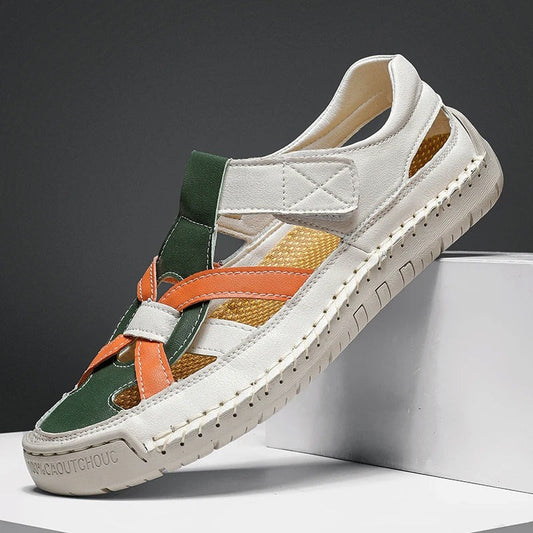 Cutout Sandals - White