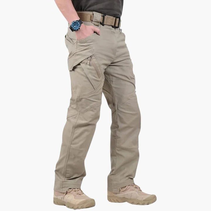 Men's Straight Cargo Pants - Khaki