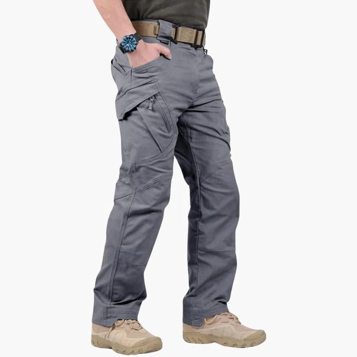 Men's Straight Cargo Pants - Gray