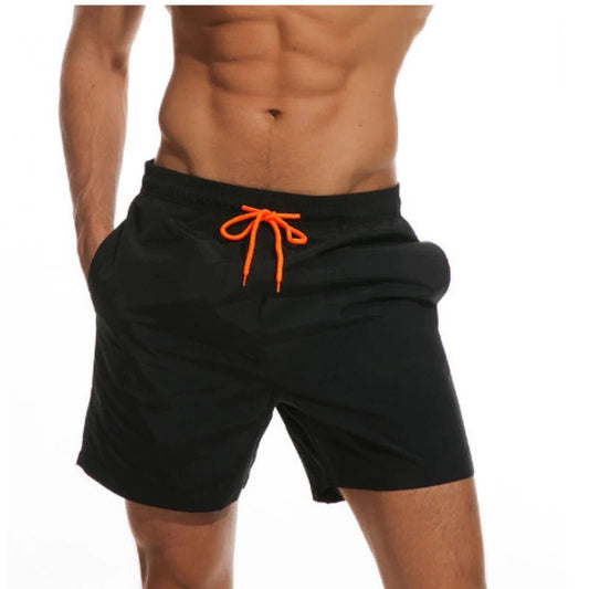 Quick Dry Swim Trunks - Black