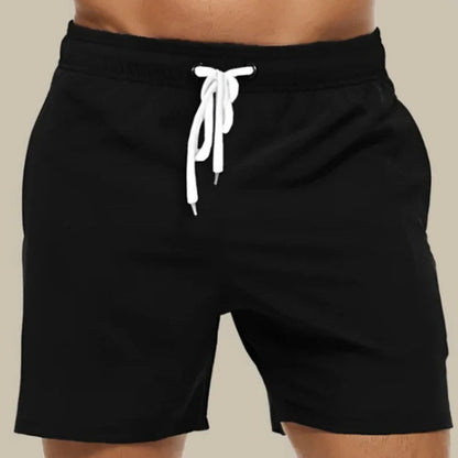 Quick Dry Swim Trunks - Black 2
