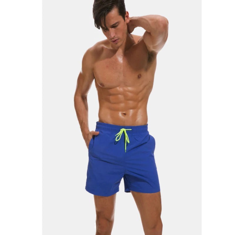 Quick Dry Swim Trunks - Blue