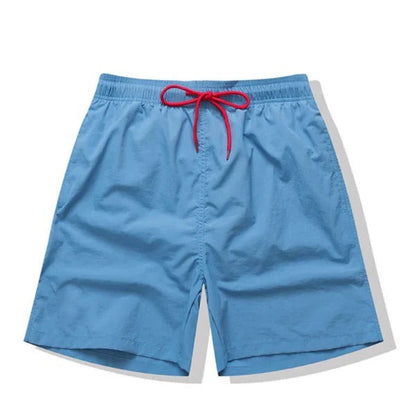 Quick Dry Swim Trunks - Light Blue