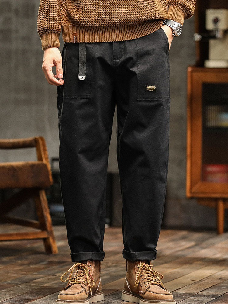 Straight Leg Cargo Pants