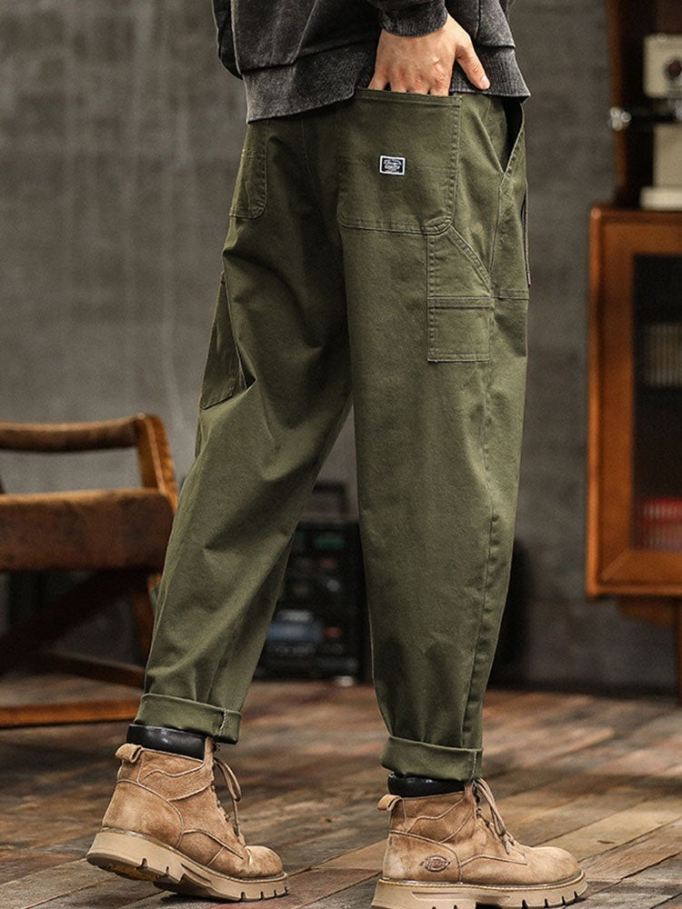 Straight Leg Cargo Pants