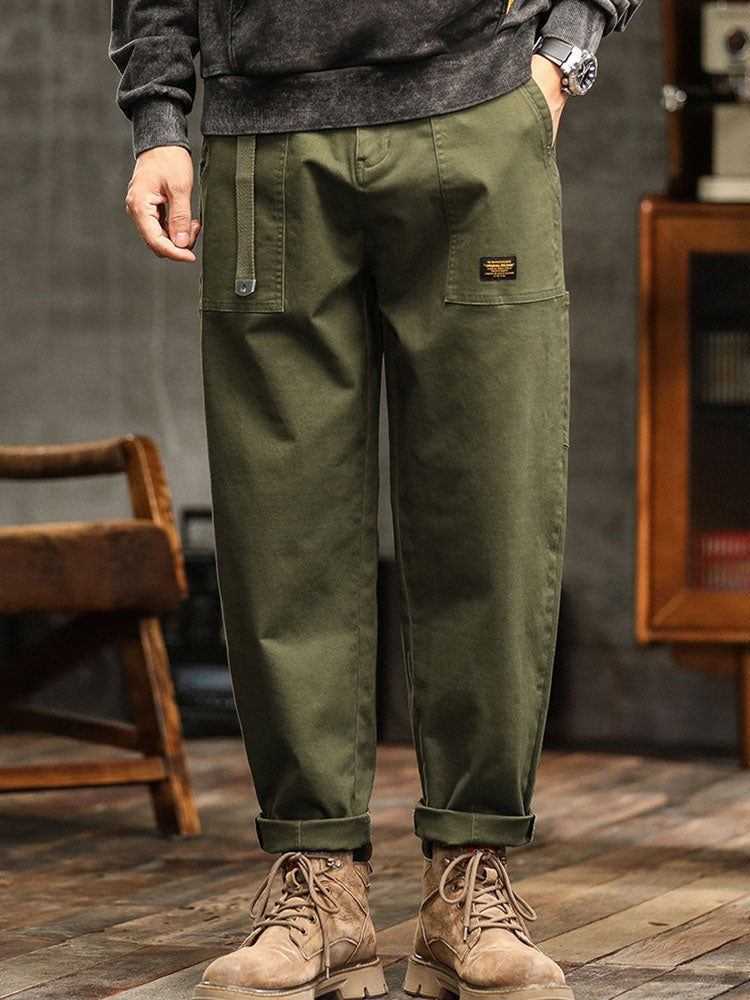Straight Leg Cargo Pants