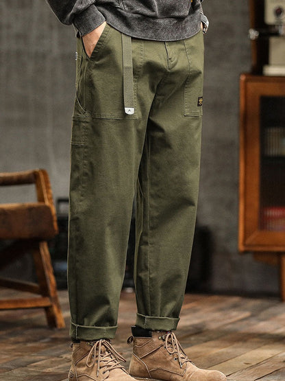 Straight Leg Cargo Pants