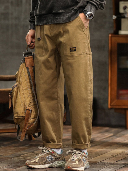 Straight Leg Cargo Pants