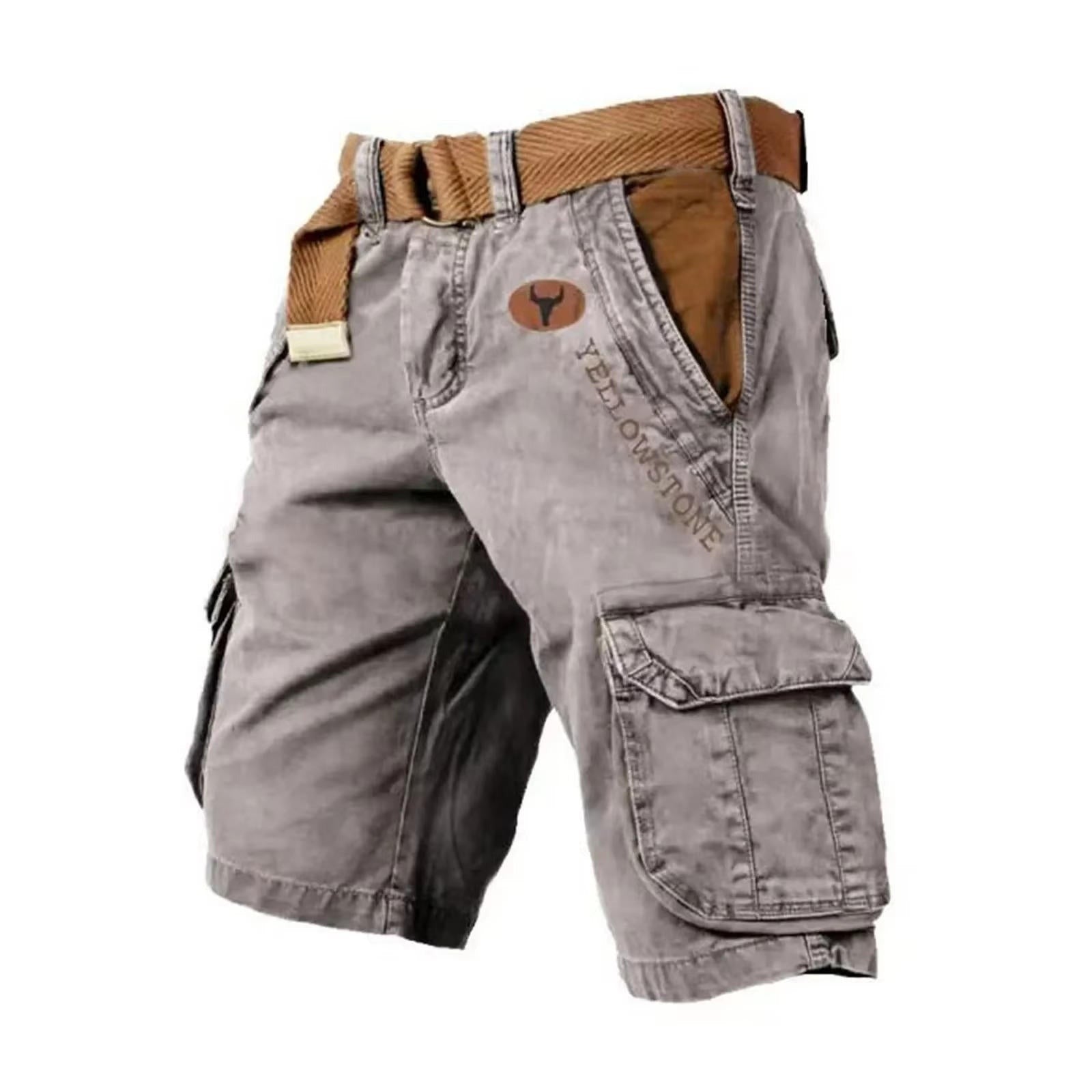 Tactical Cargo Shorts - Gray
