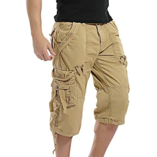 Knee Length Cargo Shorts