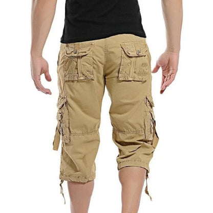 Knee Length Cargo Shorts