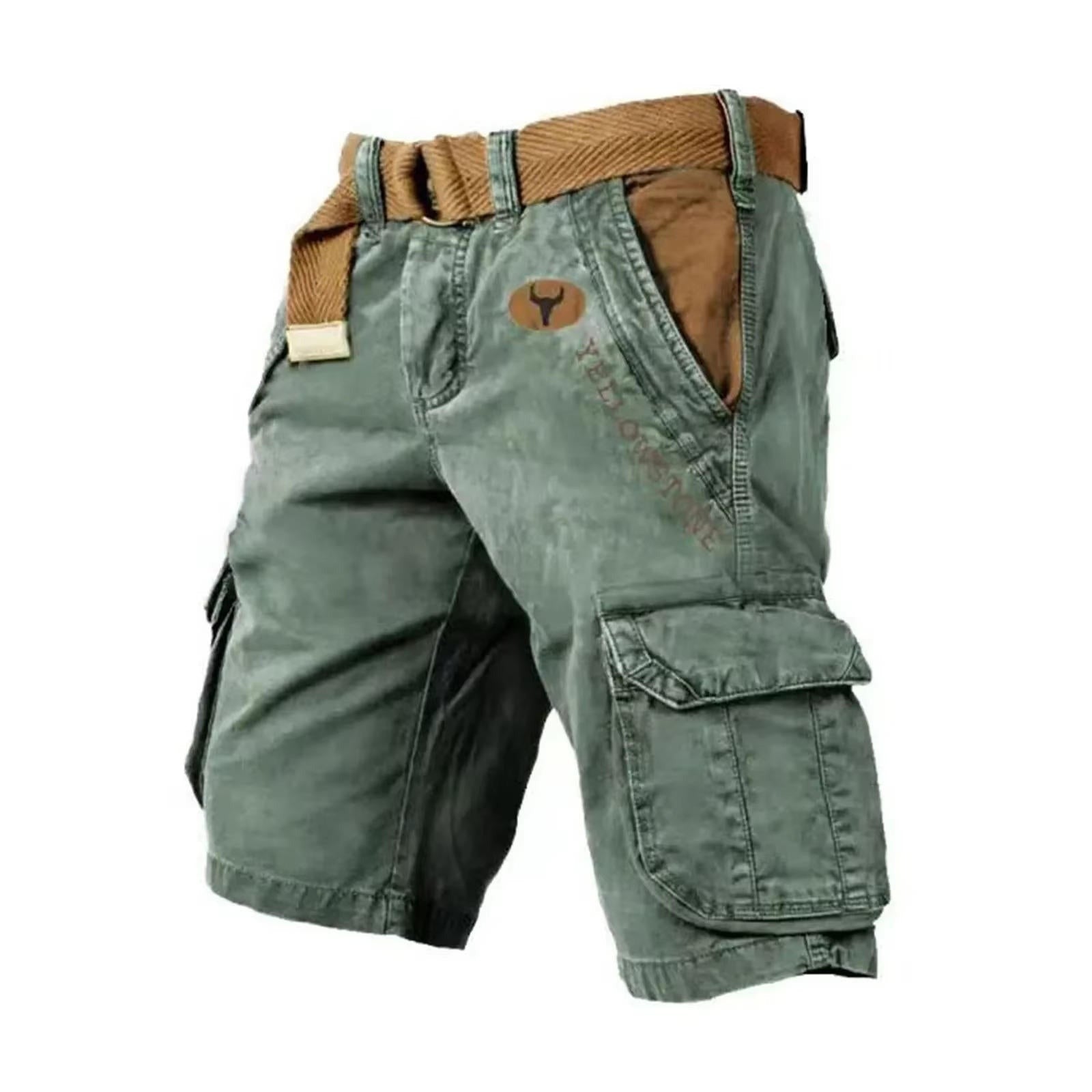 Tactical Cargo Shorts - Green