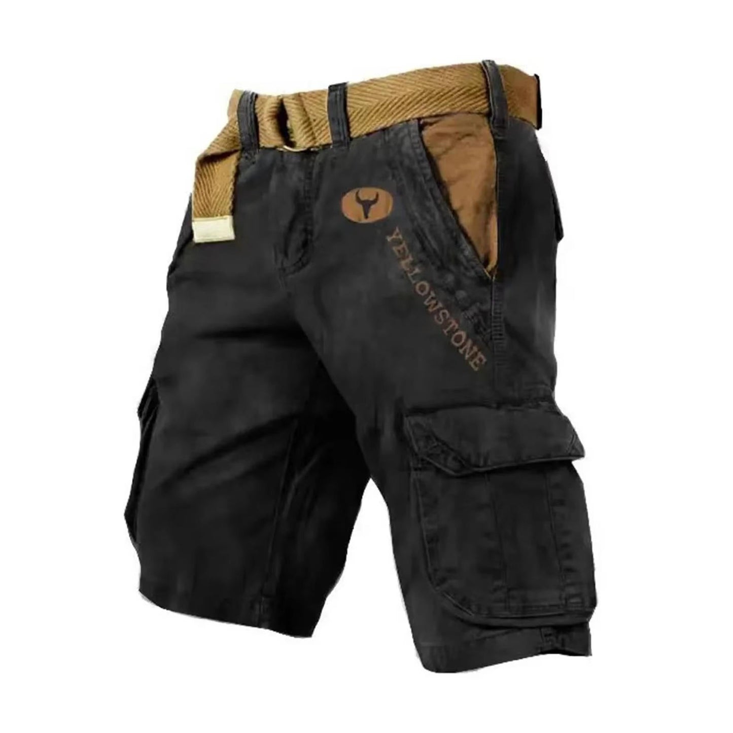 Tactical Cargo Shorts - Black