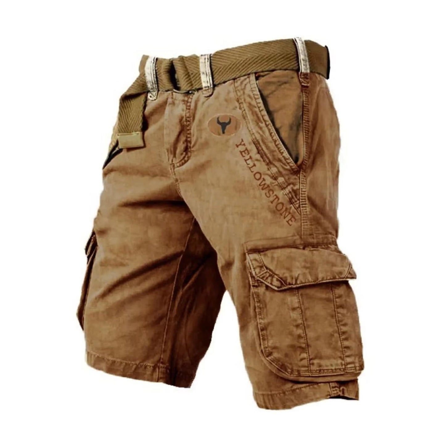 Tactical Cargo Shorts - Coffee