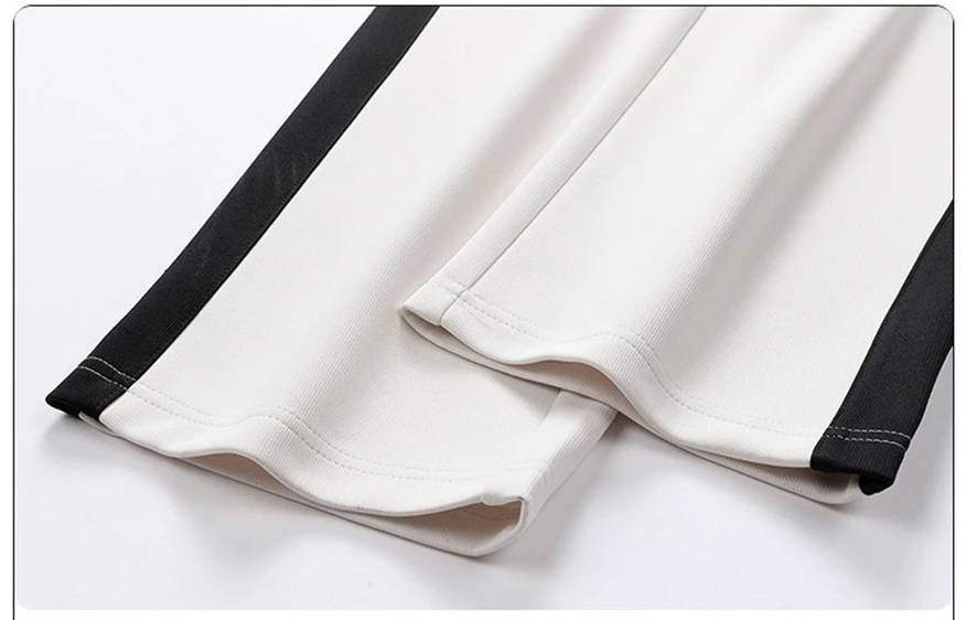 Men's Wide-Leg Track Sweatpants