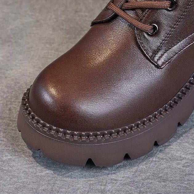 Chunky Platform Ankle Boots