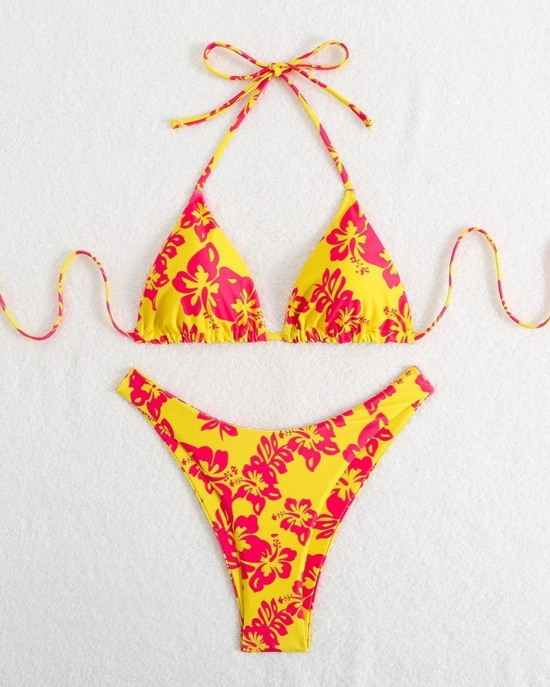 Printed Bikini Set