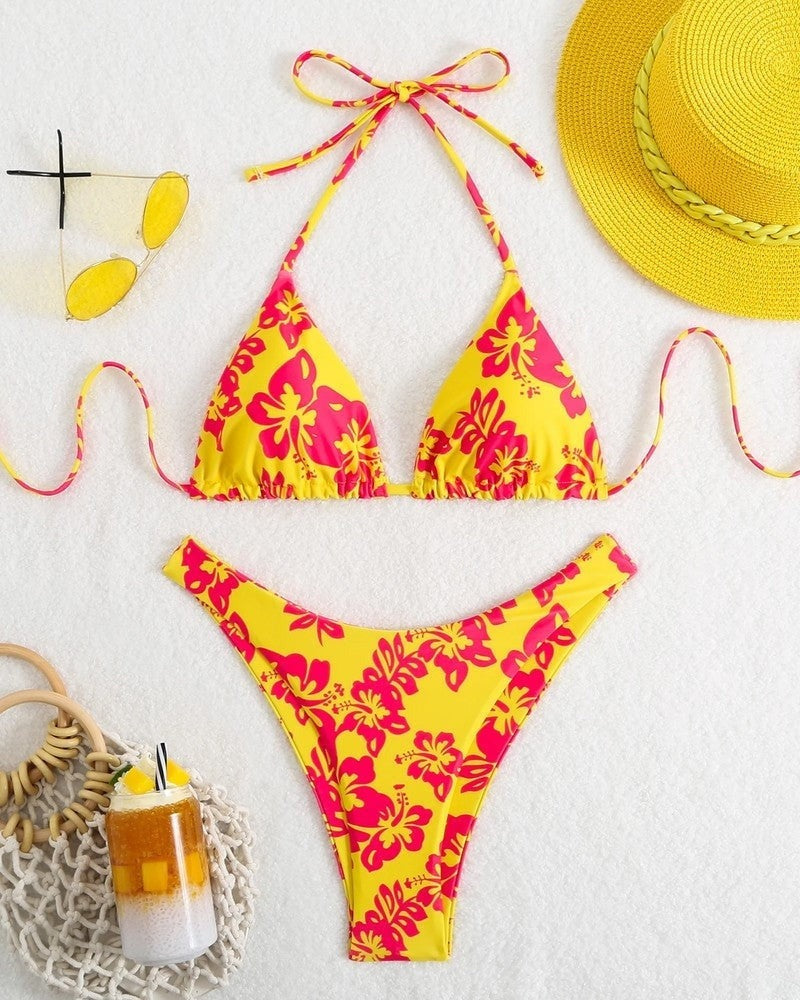 Printed Bikini Set