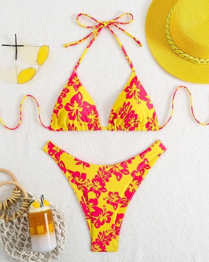 Printed Bikini Set