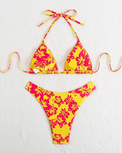 Printed Bikini Set
