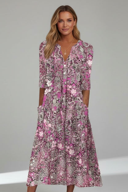 Wide Leg Lounge Two Piece Set - Rose Red