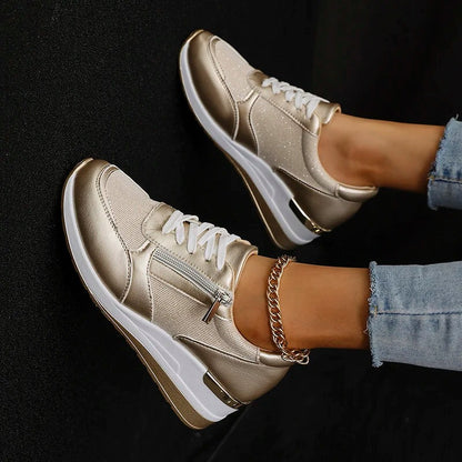 Platform Wedge Sneakers