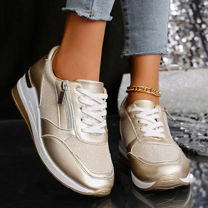 Platform Wedge Sneakers