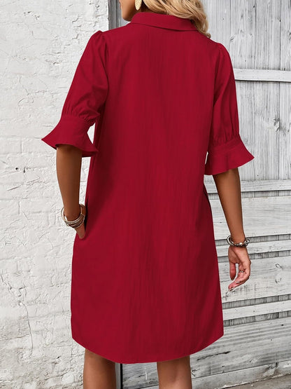 Casual Shirt Dress