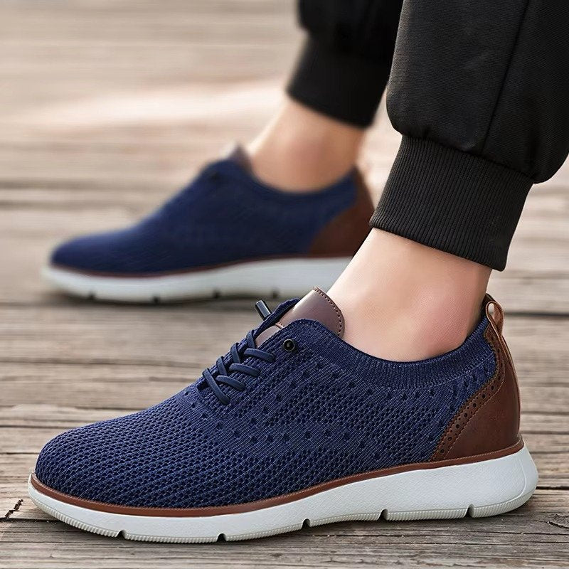 Men's Knit Derby Sneakers