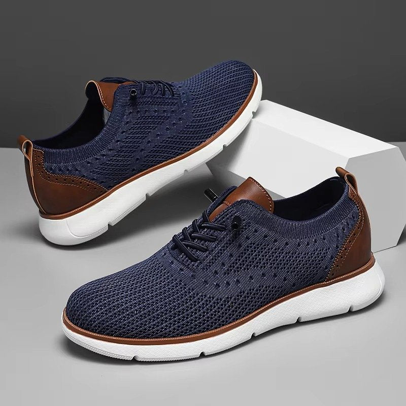 Men's Knit Derby Sneakers