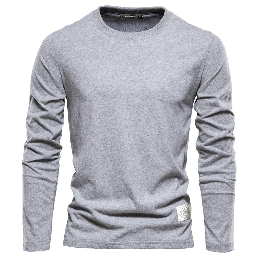 Long Sleeve T Shirt - Grey