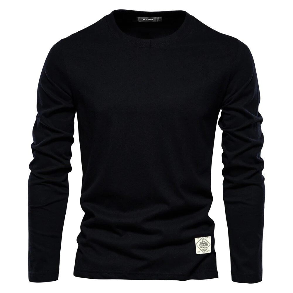 Long Sleeve T Shirt - Black