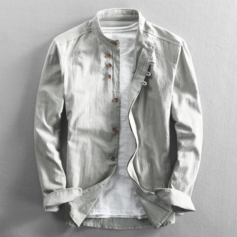 Long Sleeve Shirt - Light Gray