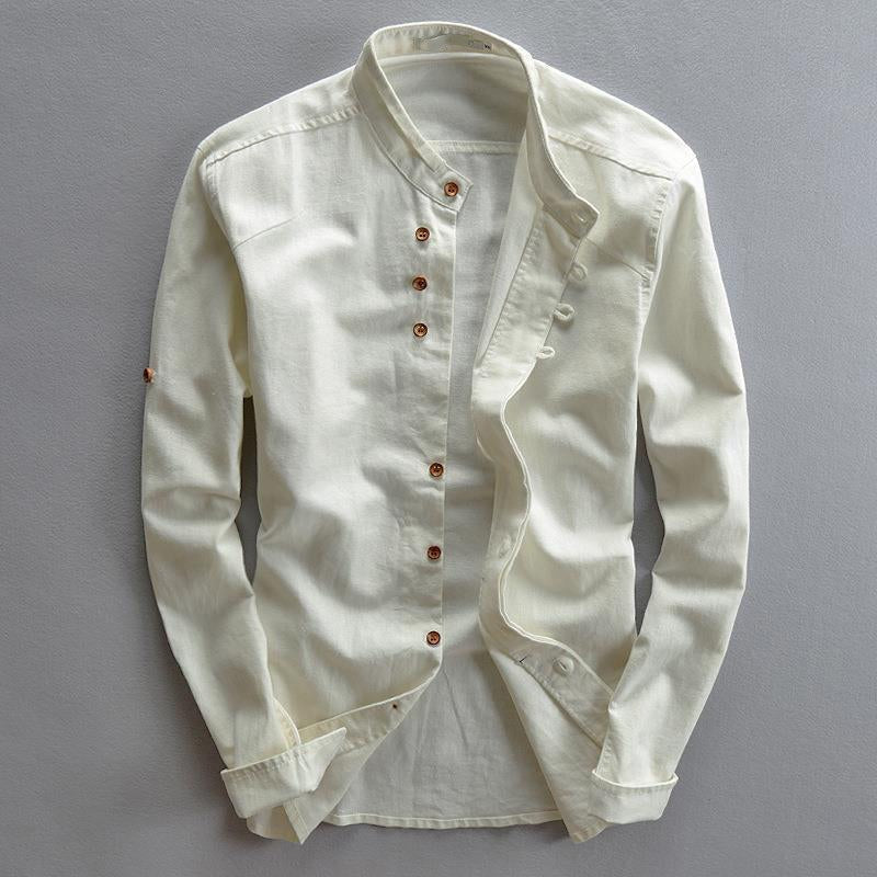 Long Sleeve Shirt - Beige