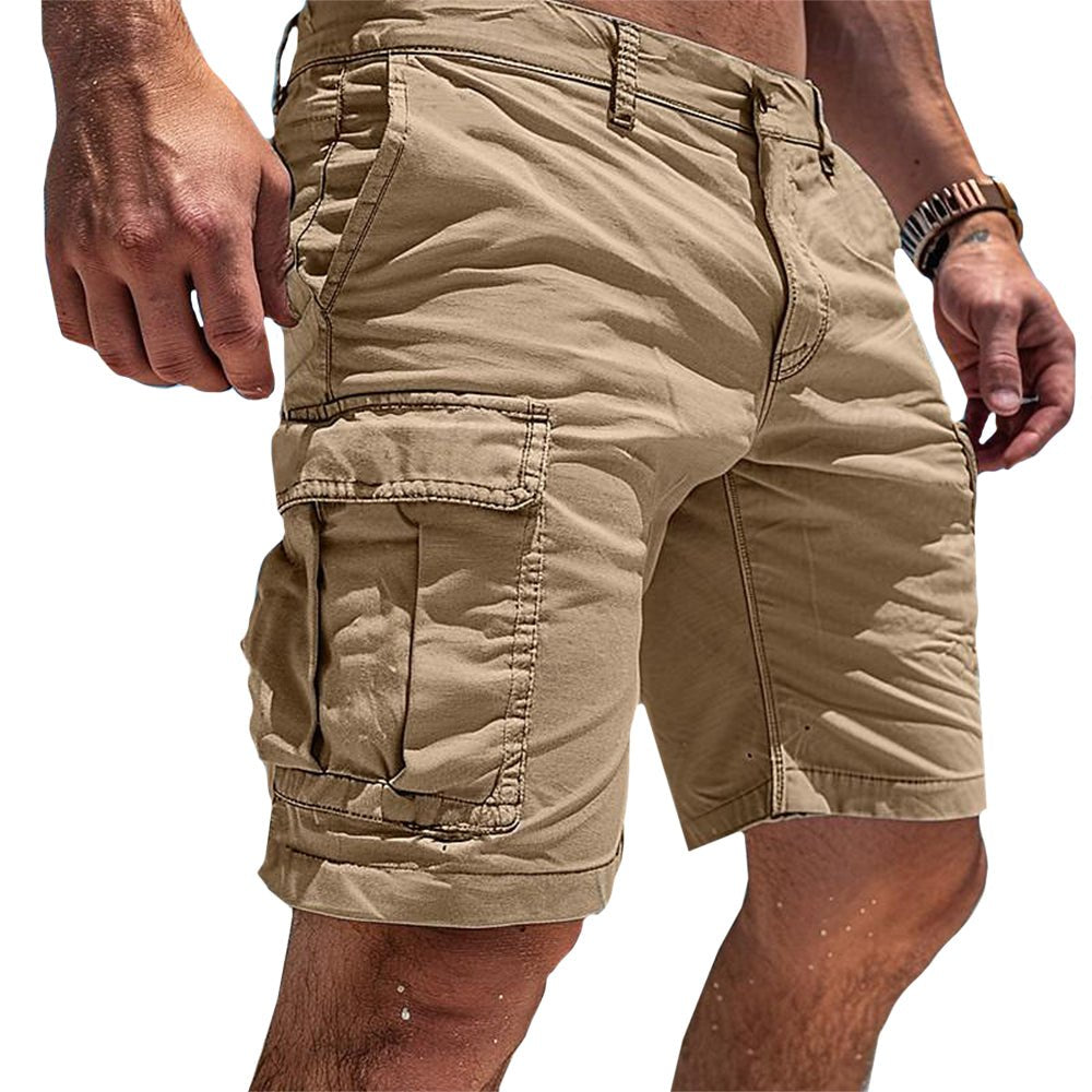 Men's Cargo Shorts - Khaki