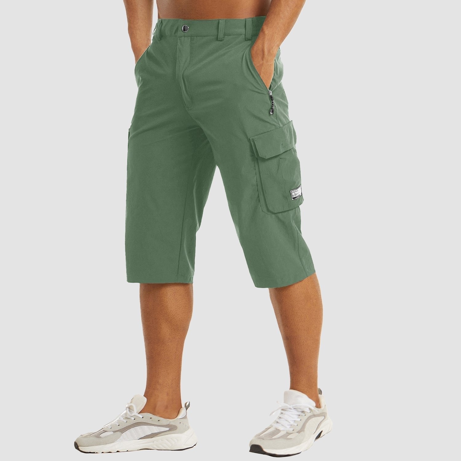 Men's Cargo Shorts - Green
