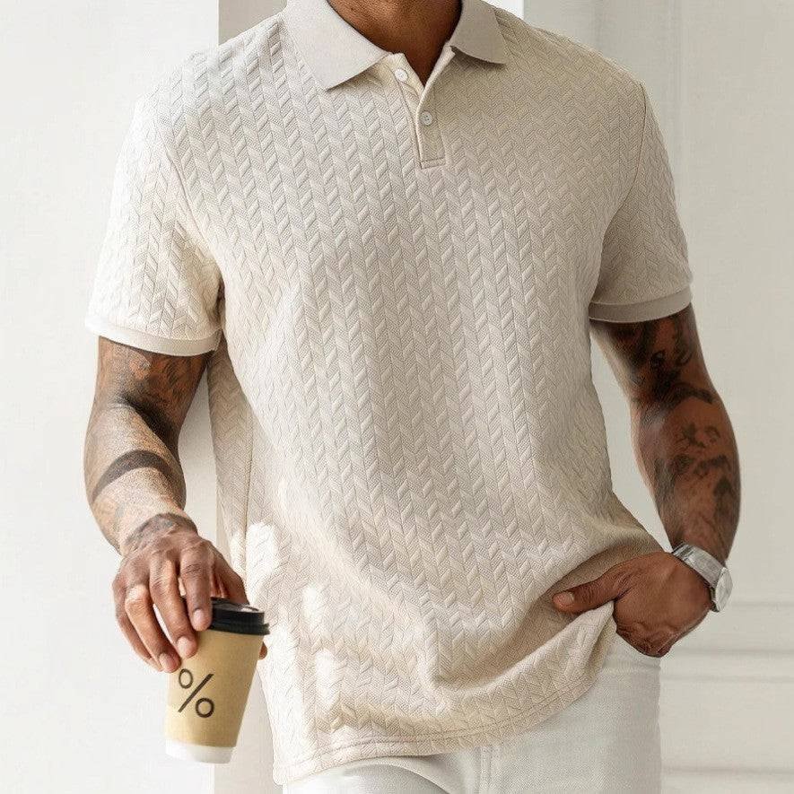 Men's Knit Polo Shirt