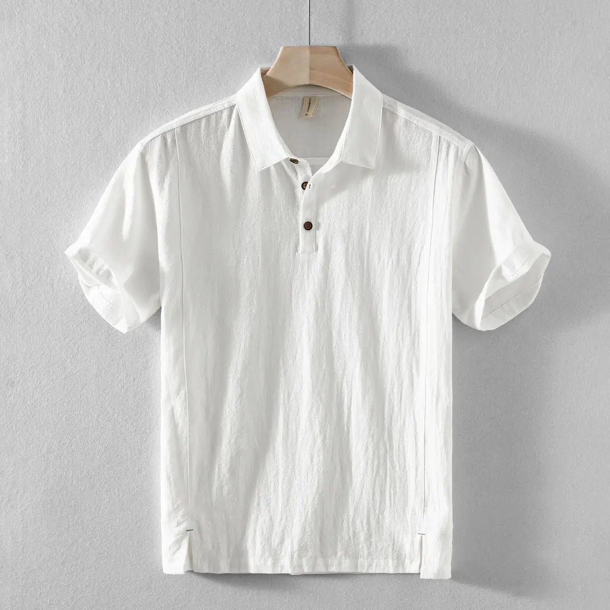 Short Sleeve Polo Shirt - White