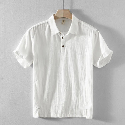 Short Sleeve Polo Shirt - White