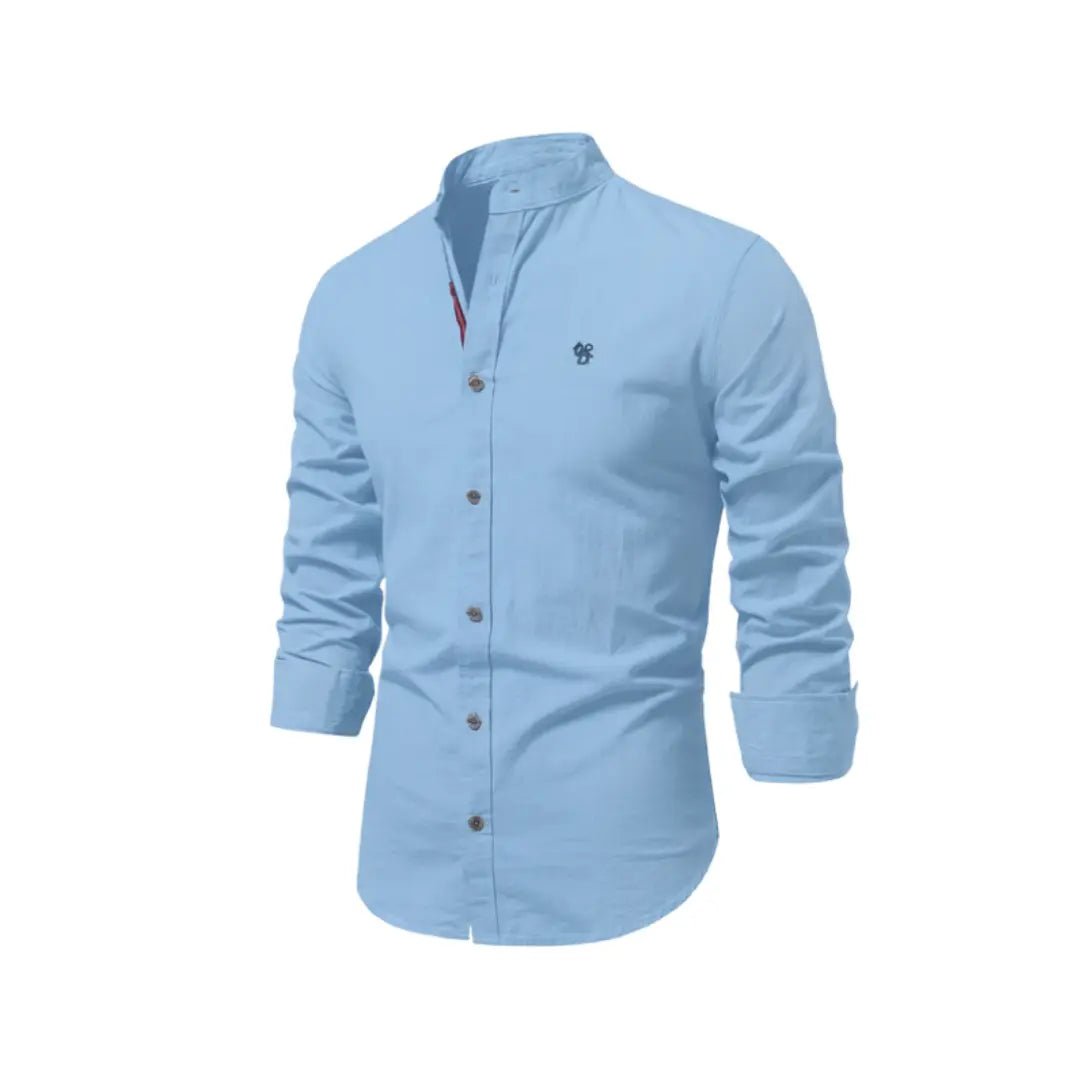 Men's Slim Fit Shirt - Light Blue