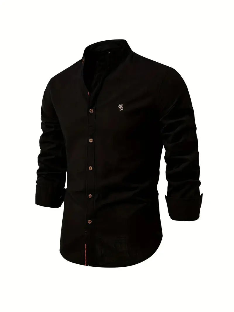 Men's Slim Fit Shirt - Black