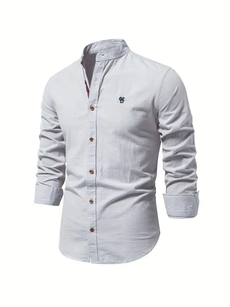 Men's Slim Fit Shirt - Grey