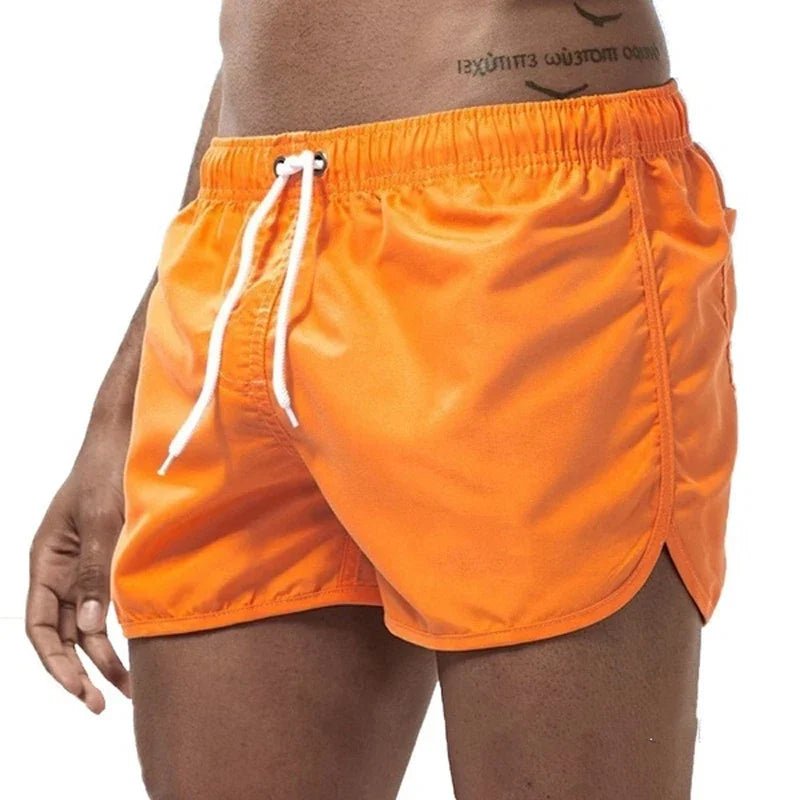 Men's Slim Swim Trunks - Orange