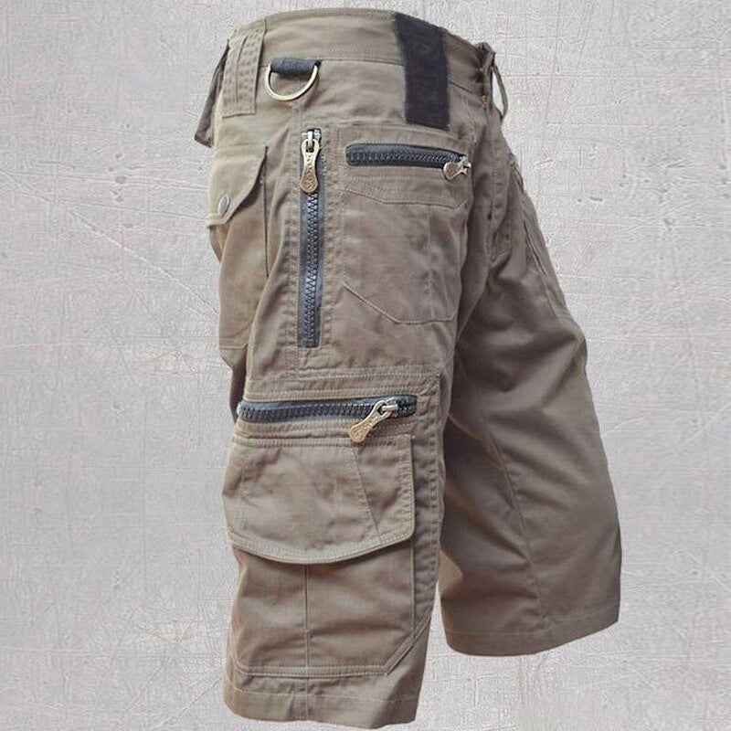 Men's Cargo Shorts - Light Brown