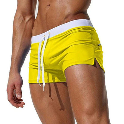 Square Cut Swim Trunks
