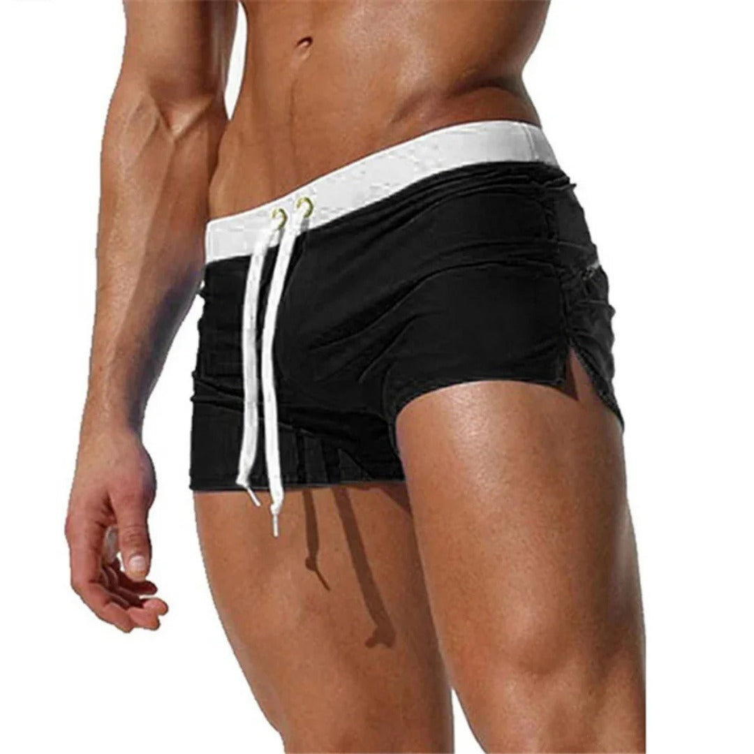 Square Cut Swim Trunks