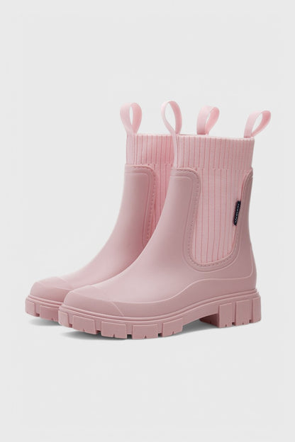 Chelsea Rain Boots - Rose